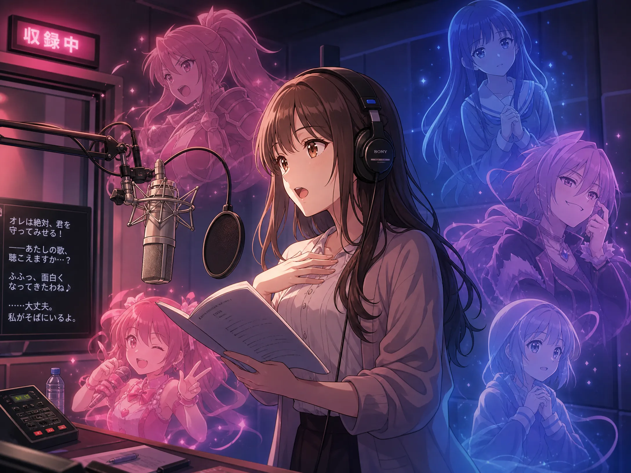 人气声优出演新番角色